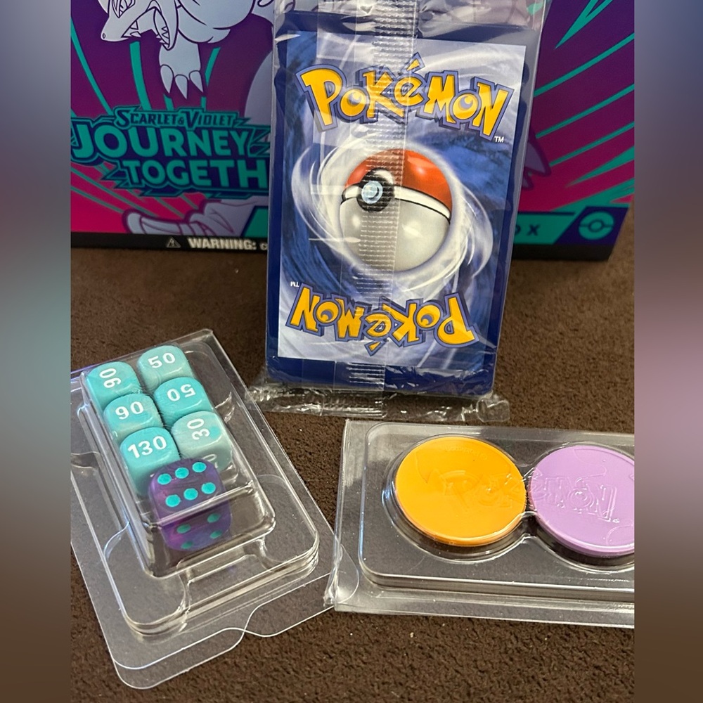 Pokémon Scarlet & Violet: Journey Together ETB Accessory Bundle